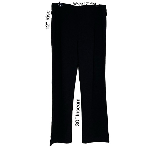 Boston Proper Beyond Travel High-Rise pants, Women’s L, in Black. - Picture 1 of 2